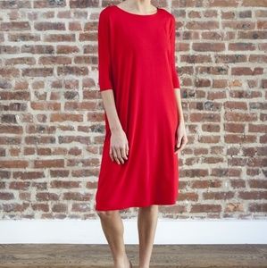 Mimu maxi "classic" frock red size M